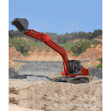 Excavator idrawliku mħaddem minn elettromotor